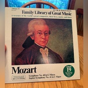 Mozart-Family Library of Great Music Album